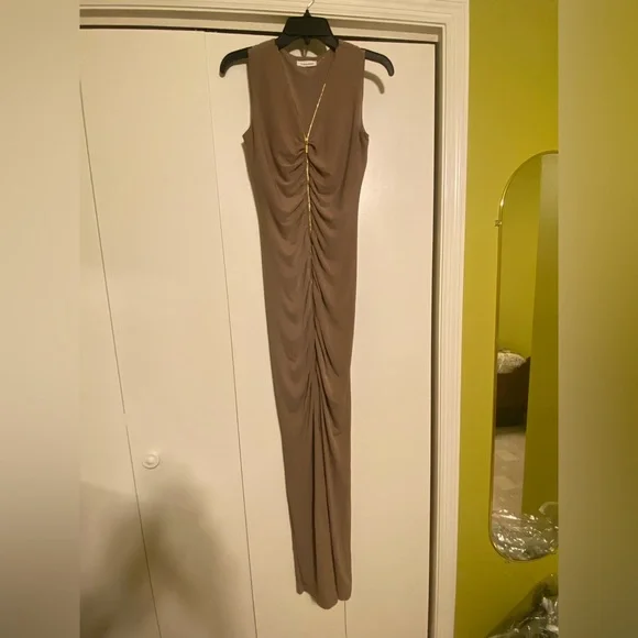 calvin klein sleeveless maxi dress Calvin Klein Women's Sleeveless Floral Maxi Dress